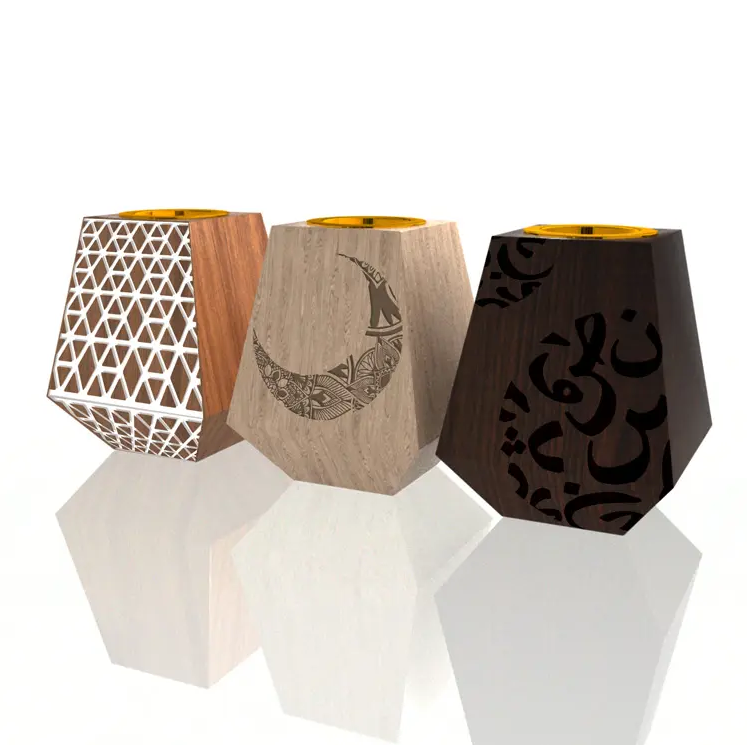 TS Traditional incense burner with leather design