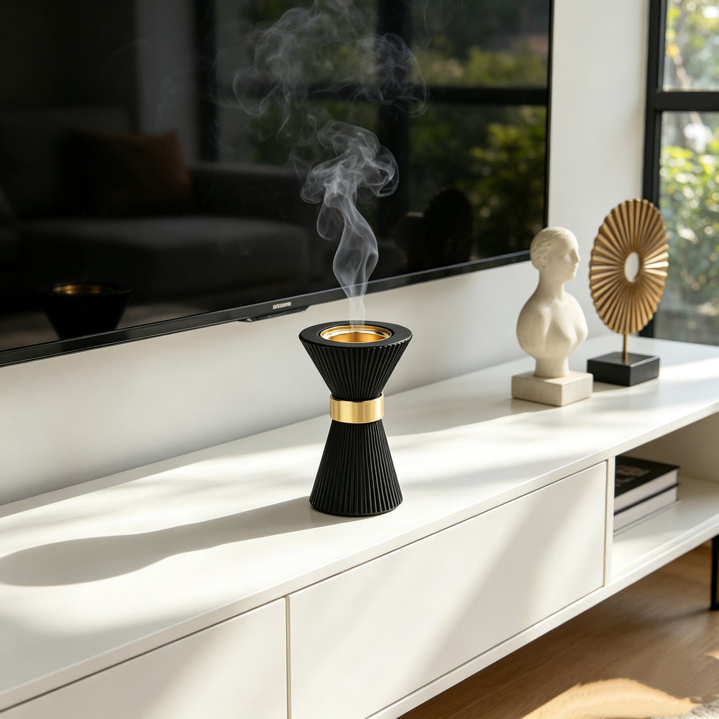 TS Bakhoor Burner In Ceramics Material Traditional Design Hotel Lobby