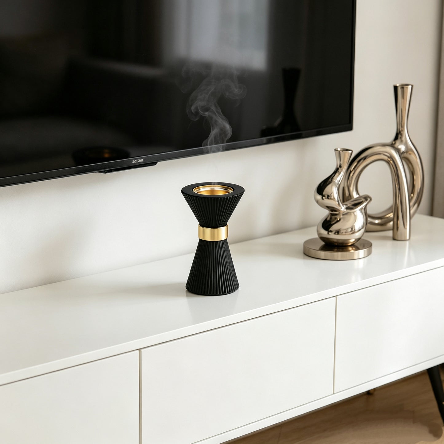 TS Bakhoor Burner In Ceramics Material Traditional Design Hotel Lobby