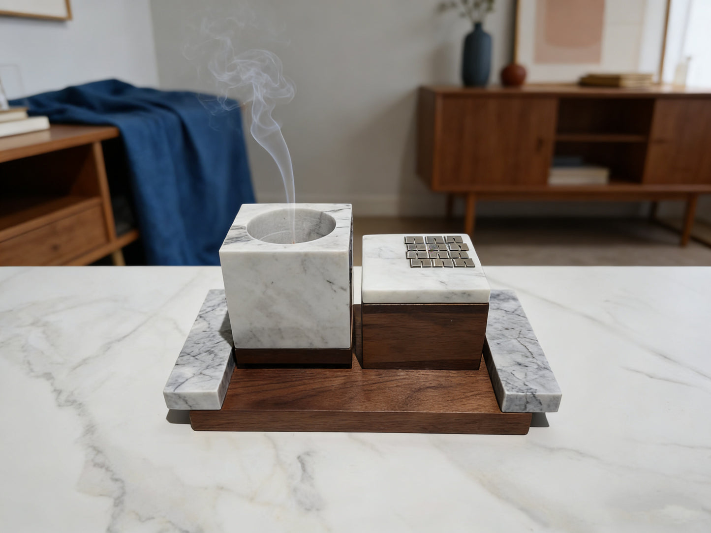TS Elegant Luxury Marble Set Mubkhar Holiday Party