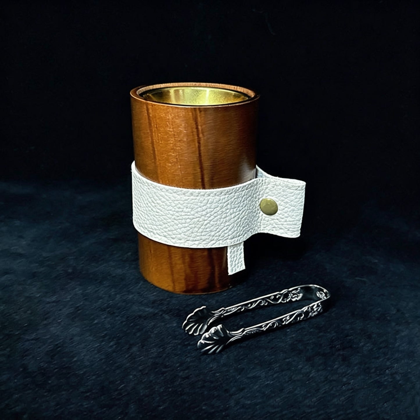 TS Wooden leather Oud burner Portable for travel