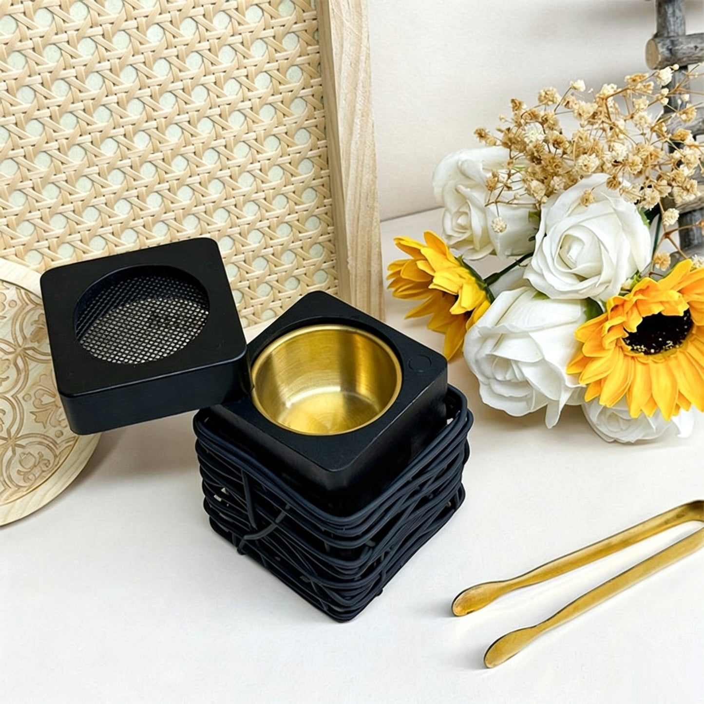 TS Combined with 3D printing design bakhoor burner