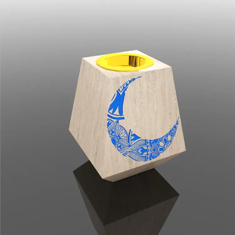 TS Traditional incense burner with leather design