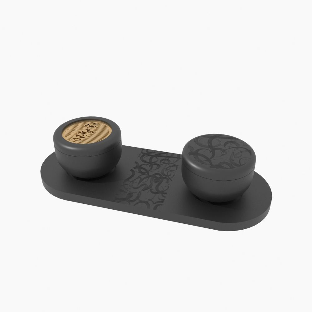 TS Wooden MUBKHAR Burner Set For Home Family Gathering