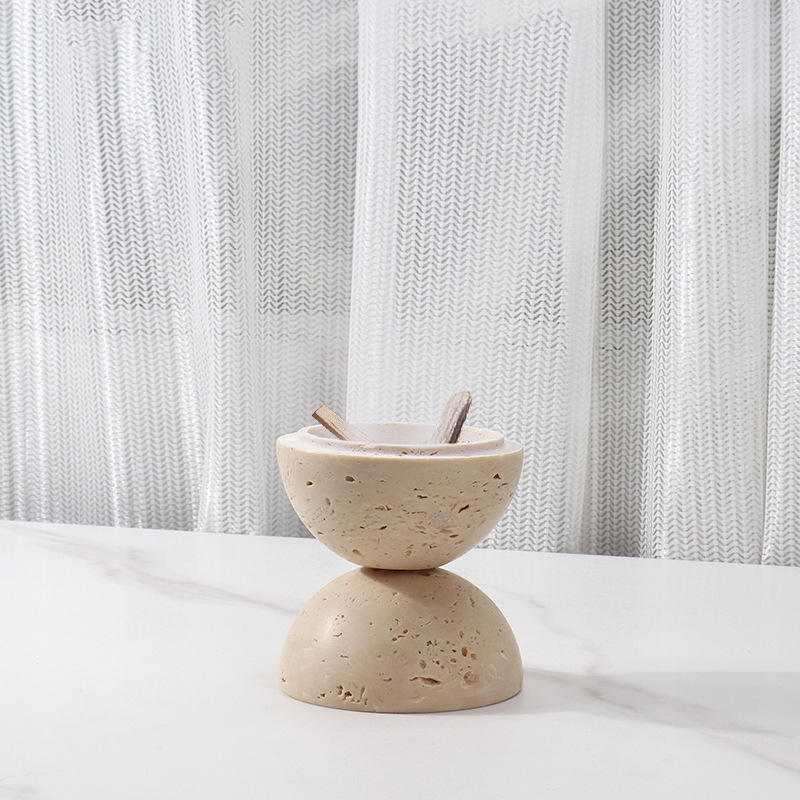TS Hollow Stone Spherical Incense Burner